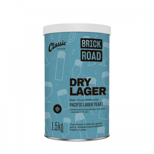 Brick Road Dry Lager 1.5Kg UBREW4U